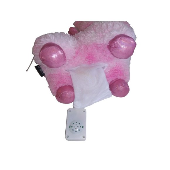 FAO Schwarz Pink Llamacorn Stuffed Animal Glow Brights Winged Llamacorn Plush - Picture 6 of 12